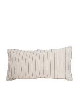 Μαξιλάρι βαμβ.εκρού με ρίγες 30Χ60cm