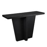 TUBE ΚΟΝΣΟΛΑ ΜΑΥΡΟ 120x40,5xH81cm