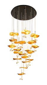 PDC 1290-18 ΠΟΛΥΕΛΑΙΟΣ 18/LED ME ΦΥΛΛΑ ΧΡΥΣΑ