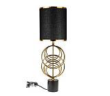 ΠΟΡΤΑΤΙΦ ΧΡΥΣΟ  ΜΕ ΜΑΥΡΟ ΚΑΠΕΛΟ ΚΑΙ ΧΡΥΣΕΣ ΡΙΓΕΣ ΜΕ ΜΑΡΜΑΡΙΝΗ ΜΑΥΡΗ ΒΑΣΗ 22Χ67ΕΚ