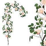 ΓΙΡΛΑΝΤΑ ΣΟΜΟΝ ΤΡΙΑΝΤΑΦΥΛΙΑΣ X12 ΜΕΓΑΛΑ ΑΝΘΗ - Υ240cm - 80/ΚΙΒ