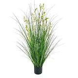 OAT GRASS ΦΥΤΟ ΤΕΧΝΗΤΟ ΣΕ ΓΛΑΣΤΡΑ PVC ΠΡΑΣΙΝΟ 120