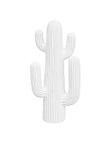 Κάκτος κεραμ.λευκός 18,5x9,5x38cm