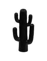 Κάκτος κεραμ.μαύρος 28x14,5x57cm
