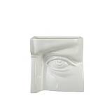 ΚΕΡΑΜΙΚΟ ΒΑΖΟ ΜΑΤΙ ΛΕΥΚΟ 16,5Χ1,5Χ16ΕΚ