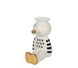 ΚΕΡΑΜΙΚΟ ΚΗΡΟΠΗΓΙΟ ΠΙΓΚΟΥΙΝΟΣ ΑΣΠΡΟΣ ΧΡΥΣΟΣ 12Χ18Χ21ΕΚ