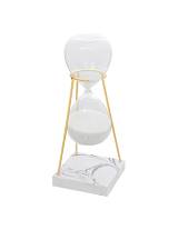 Κλεψύδρα marble βάση 8x8x21cm