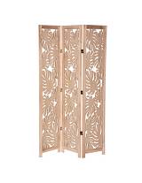 Παραβάν με σκαλιστά φύλλα 105x165cm