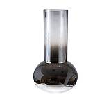 ΧΕΙΡΟΠΟΙΗΤΟ ΒΑΖΟ ΑΠΌ ΓΥΑΛΙ ΓΚΡΙ ΜΕ ΑΣΗΜΙ 22Χ22Χ40ΕΚ