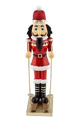 ΚΑΡΥΟΘΡΑΥΣΤΗΣ ΠΟΛΥΕΣΤΕΡΙΚΟΣ  ΜΕ ΣΚΙ ΚΟΚΚΙΝΟΣ ΜΕ ΠΡΑΣΙΝΟ ΣΚΟΥΦΙ 23ΕΚ ΥΨΟΣ