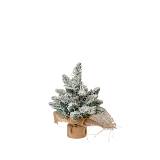 ΧΡΙΣΤΟΥΓΕΝΝΙΑΤΙΚΟ ΔΕΝΤΡΟ PVC ΠΡΑΣΙΝΟ ΜΕ ΧΙΟΝΙ ΚΑΙ ΒΑΣΗ ΛΙΝΑΤΣΑ. 60 ΕΚ ΥΨΟΣ ΚΑΙ                 60 ΚΛ