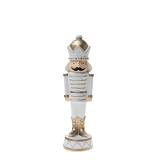 ΧΡΙΣΤΟΥΓΕΝΝΙΑΤΙΚΟΣ ΔΙΑΚΟΣΜΗΤΙΚΟΣ ΚΑΡΥΟΘΡΑΥΣΤΗΣ ΛΕΥΚΟΣ ΧΡΥΣΟΣ 6X4,5X16,5ΕΚ