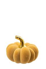 ΚΕΡΑΜΙΚΗ ΚΟΛΟΚΥΘΑ ΚΕΡΑΜΙΚΗ ΒΕΛΟΥΔΙΝΗ ΜΟΥΣΤΑΡΔΙ ΜΕ ΧΡΥΣΟ ΚΟΤΣΑΝΙ 14,5Χ14,5Χ11,5ΕΚ