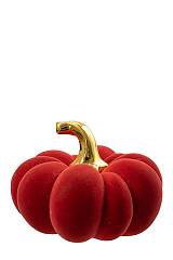 ΚΕΡΑΜΙΚΗ ΚΟΛΟΚΥΘΑ ΚΕΡΑΜΙΚΗ ΒΕΛΟΥΔΙΝΗ ΚΟΚΚΙΝΗ ΜΕ ΧΡΥΣΟ ΚΟΤΣΑΝΙ 19Χ17,5Χ12,8ΕΚ