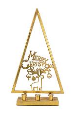 ΜΕΤΑΛΛΙΚΟ ΚΗΡΟΠΗΓΙΟ ΔΕΝΤΡΟ ΧΡΥΣΟ 27Χ10Χ50ΕΚ