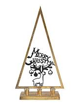 ΜΕΤΑΛΛΙΚΟ ΚΗΡΟΠΗΓΙΟ ΔΕΝΤΡΟ ΧΡΥΣΟ ΜΑΥΡΟ 27Χ10Χ50ΕΚ