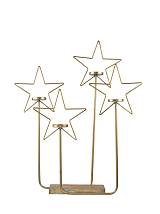 ΜΕΤΛΛΙΚΟ ΚΥΡΟΠΓΕΙΟ ΧΡΥΣΟ ΑΣΤΕΡΙΑ 48Χ7,7Χ58ΕΚ