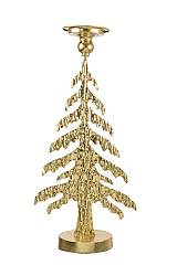 ΧΡΙΣΤΟΥΓΕΝΝΙΑΤΙΚΟ ΔΕΝΤΡΟ ΜΕΤΑΛΛΙΚΟ ΚΗΡΟΠΗΓΙΟ ΧΡΥΣΟ 25Χ13Χ52ΕΚ