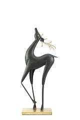 ΧΡΙΣΤΟΥΓΕΝΝΙΑΤΙΚΟΣ ΤΑΡΑΝΔΟΣ ΜΕΤΑΛΛΙΚΟΣ ΧΡΥΣΟΣ ΜΑΥΡΟΣ ΣΕ ΒΑΣΗ  24,5Χ10Χ55,5ΕΚ