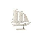 ΜΕΤΑΛΛΙΚΟ ΚΑΡΑΒΙ ΣΕ ΒΑΣΗ ΑΝΤΙΚΕ ΜΠΕΖ ΜΕ ΧΡΥΣΟ 52,5Χ8Χ56ΕΚ