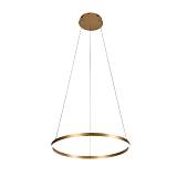 Inlight Κρεμαστό φωτιστικό LED 45W 3CCT (by switch on base) D:100cm (6095-AA-Golden)