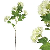 ΚΛΑΔΙ ΟΡΤΑΝΣΙΑ REAL TOUCH ΛΕΥΚΟ ΜΕ 5 ΚΛΑΔΙΑ ~ 5 ΛΟΥΛΟΥΔΙΑ - Υ72cm 12/120ΚΙΒ