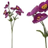 ΚΛΑΔΙ ΠΑΠΑΡΟΥΝΑ REAL TOUCH ΒΙΟΛΕΤΙ ΜΕ 3 ΚΛΑΔΙΑ ~ 8 ΛΟΥΛΟΥΔΙΑ - Y65cm 24/288ΚΙΒ