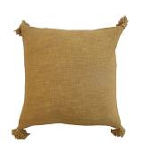 NIHAL ΔΙΑΚΟΣΜΗΤΙΚΟ ΜΑΞΙΛΑΡΙ 45x45 ΥΦΑΣΜΑ ΜΟΥΣΤΑΡΔΙ POLYESTER