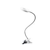 Φωτιστικό LED 7W 3CCT (by switch) με κλίπ σε λευκό χρώμα D:38cm (3044-WH)