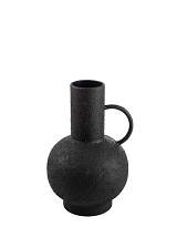 ΜΕΤΑΛΛΙΚΟ ΒΑΖΟ ΜΕ ΧΕΡΟΥΛΙ ΜΑΥΡΟ 19,5Χ18,5Χ28ΕΚ