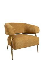 ΠΟΛΥΘΡΟΝΑ ΜΟΥΣΤΑΡΔΙ  ΜΕ ΧΡΥΣΟ ΜΕΤΑΛΛΙΚΟ ΣΚΕΛΕΤΟ 86Χ74Χ78ΕΚ