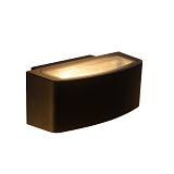 it-Lighting Winona 1xΕ27 Outdoor Up-Down Wall Lamp Black D:90x120x220mm (80205414)