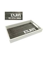 Δίσκος ξύλινος enjoy 25Χ16Χ3