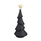 XMAS DREAM.I ΧΡΙΣΤΟΥΓΕΝΝΙΑΤΙΚΟ ΔΙΑΚΟΣΜΗΤΙΚΟ ΔΕΝΤΡΟ 10.5x8.5x24.5 POLYRESIN ΜΑΥΡΟ ΧΡΥΣΟ