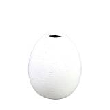 OVALADO.2 ΔΙΑΚΟΣΜΗΤΙΚΟ ΒΑΖΟ 17x17x20 POLYRESIN ΛΕΥΚΟ