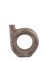 ΚΕΡΑΜΙΚΟ ΒΑΖΟ ΜΠΡΟΝΖΕ ΧΡΥΣΟ 24,5Χ8,5Χ28,5ΕΚ