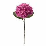 ΚΛΑΔΙ ΟΡΤΑΝΣΙΑΣ ΡΟΖ REAL TOUCH ΜΕ 2 ΦΥΛΛΑ - Φ22.5x55cm 24/240ΚΙΒ