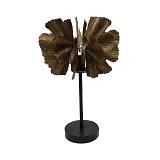 BLOSSOM ΦΩΤΙΣΤΙΚΟ ΕΠΙΤΡΑΠΕΖΙΟ 34.5x34.5x55 ΜΕΤΑΛΛΟ BROWN GOLD ΜΑΥΡΟ