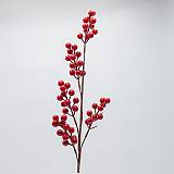 ΚΛΑΔΙ ΠΛΟΥΜΙΣΤΟ ΜΕ ΚΟΚΚΙΝΑ BERRIES, 70cm