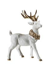 ΧΡΙΣΤΟΥΓΕΝΝΙΑΤΙΚΟΣ ΠΟΛΥΕΣΤΕΡΙΚΟΣ ΤΑΡΑΝΔΟΣ ΟΡΘΙΟΣ ΛΕΥΚΟ ΧΡΥΣΟΣ 16Χ9Χ24ΕΚ