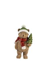 ΧΡΙΣΤΟΥΓΕΝΝΙΑΤΙΚΟ ΑΡΚΟΥΔΑΚΙ ΚΟΚΚΙΝΟ 7,5Χ6Χ13,5ΕΚ