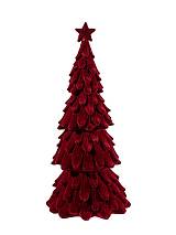 ΧΡΙΣΤΟΥΓΕΝΝΙΑΤΙΚΟ ΠΟΛΥΕΣΤΕΡΙΚΟ ΔΕΝΤΡΟ ΒΕΛΟΥΔΙΝΟ ΚΟΚΚΙΝΟ 11Χ11Χ26ΕΚ