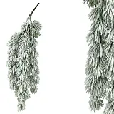 ΧΡΙΣΤΟΥΓΕΝΝΙΑΤΙΚΟ ΧΙΟΝΙΣΜΕΝΟ ΚΛΑΔΙ ΕΛΑΤΟ ΚΡΕΜΑΣΤΟ - 20x15x67cm 6/24ΚΙΒ