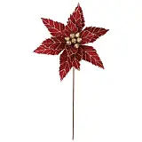 ΧΡΙΣΤΟΥΓΕΝNΙΑΤΙΚΟ ΚΛΑΔΙ ΑΛΕΞΑΝΔΡΙΝΟ ΜΠΟΡΝΤΩ/ΧΡΥΣΟ ME ΓΚΛΙΤΕΡ - Φ26cm Υ50cm 360/ΚΙΒ