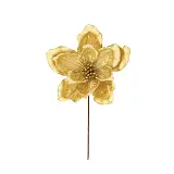 ΧΡΙΣΤΟΥΓΕΝNΙΑΤΙΚΟ ΠΙΚ ΛΟΥΛΟΥΔΙ ΧΡΥΣΟ ME ΓΚΛΙΤΕΡ - Φ20cm Υ30cm 360/ΚΙΒ