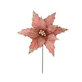 ΧΡΙΣΤΟΥΓΕΝΝΙΑΤΙΚΟ ΠΙΚ ΑΛΕΞΑΝΔΡΙΝΟ ΣΑΠΙΟ ΜΗΛΟ/ΧΡΥΣΟ ΜΕ ΓΚΛΙΤΕΡ - Φ32cm Υ30cm 360/ΚΙΒ