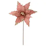 ΧΡΙΣΤΟΥΓΕΝΝΙΑΤΙΚΟ ΠΙΚ ΑΛΕΞΑΝΔΡΙΝΟ ΣΑΠΙΟ ΜΗΛΟ/ΧΡΥΣΟ ΜΕ ΓΚΛΙΤΕΡ - Φ32cm Υ50cm 360/ΚΙΒ