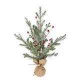 ΧΡΙΣΤΟΥΓΓΕΝΙΑΤΙΚΟ ΔΕΝΤΡΑΚΙ ΣΕ ΠΟΥΓΚΙ ΕΛΑΤΟ ΜΕ ΚΑΡΠΟΥΣ ΓΚΙ - Υ47cm 360/ΚΙΒ