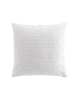 Μαξιλάρι embossed velvet λευκό 45x45cm