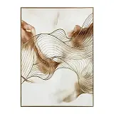 ΠΙΝΑΚΑΣ ΚΑΜΒΑΣ ΑΦΗΡΗΜΕΝΟ ΕΚΡΟΥ/ΚΑΦΕ ΑΝΑΓΛΥΦΟ ΕΦΕ ΣΕ ΚΟΡΝΙΖΑ - 60x80x3.5cm 15/ΚΙΒ